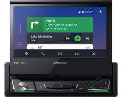 Pioneer AVH-Z7200DAB - Multimedia autoradio met Carplay & Android Auto (1-DIN) — cadeau in Elektronica