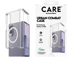 CARE by PanzerGlass Urban Combat Case geschikt voor Samsung Galaxy Z Fold 8 - Transparant — cadeau in Telefoon & Tablet