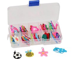 Loom Twister Loomhangers 50 Stuks Multicolor — cadeau in Spellen & Speelgoed
