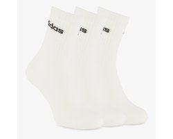 adidas Sportswear Linear Gevoerde Sokken 3 Paar - Unisex - Wit- 43-45 — cadeau in Cadeau-ideeën