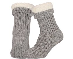 Morethansocks - Wollen huissokken - Unisex - Maat 35 t/m 46 - Antislip - Huissokken heren - Huissokken dames - Slofsokken - huissokken met antislip — cadeau in Mode & Accessoires