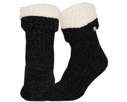 Morethansocks - Wollen huissokken - Unisex - Maat 35 t/m 46 - Antislip - Huissokken heren - Huissokken dames - Slofsokken - huissokken met antislip — cadeau in Mode & Accessoires