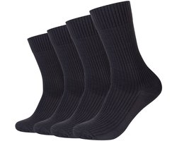 s.Oliver, Sokken Unisex Katoen OCS Biologisch Ribbelstructuur zacht comfortabel platte naden verstevigde hiel en teen dagelijks gebruik 4-pack, Originals Heren Dames Basics Sokken Kwaliteit, gecertificeerd katoen — cadeau in Cadeau-ideeën