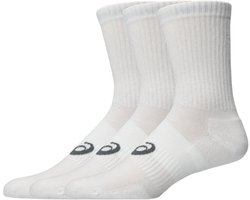 asics Sokken Crew Sock 3 pary Wit 3033C298 - Maat 39-42 — cadeau in Cadeau-ideeën