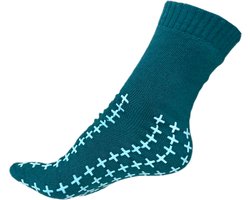 Antislip sokken - maat 35-38 - Groen - voor dames en heren - Ziekenhuis sokken — cadeau in Cadeau-ideeën