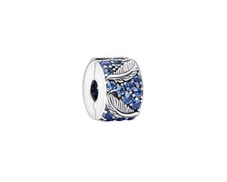 Pandora Clip Ronde Veer en Pavé 792552C01 — cadeau in Sieraden