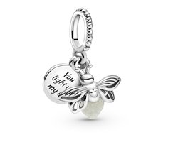 Pandora - Glow in the dark - 799352C01 - bedel - zilver — cadeau in Sieraden