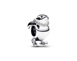 Pandora Bedel Skiënde Pinguïn 792988C01 — cadeau in Sieraden