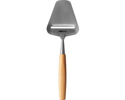 Boska Kaasschaaf Amigo â€“ Schaaf Voor Belegen en Oude Kaas â€“ Non-stick â€“ Ergonomisch â€“ RVS en Beukenhout — cadeau in Kookcadeaus