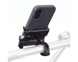 imoshion Aluminium Telefoonhouder Fiets - Verstelbaar en Lichtgewicht - Universeel - GSM Houder — cadeau in Cadeau-ideeën