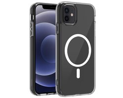 imoshion Hoesje - Geschikt voor Apple iPhone 12 Pro / 12 - Protective Backcover geschikt voor MagSafe - Transparant — cadeau in Cadeau-ideeën