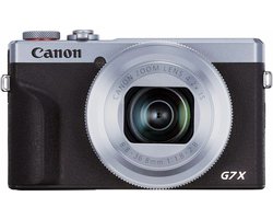 Canon PowerShot G7 X Mark III - Compactcamera - 20,1 MP - 1-inch Sensor - 4K Video - 4,2x Optische Zoom - Kantelbaar Touchscreen - Zilver — cadeau in Elektronica