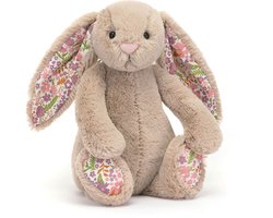 Jellycat Knuffels - Blossom Beige Bunny Petal - Konijn - Beige - Knuffel - 18 cm - Voor alle leeftijden — cadeau in Spellen & Speelgoed
