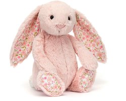 Jellycat Knuffels - Bashful Blossom Bunny Cherry - Konijn - Roze - Knuffel - 31 cm - Voor alle leeftijden — cadeau in Spellen & Speelgoed