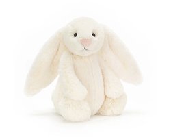 Jellycat Knuffels - Bashful Cream Bunny - Crémewit - Konijn - Knuffel - Voor alle leeftijden - 31 cm — cadeau in Spellen & Speelgoed