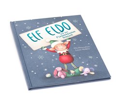 Jellycat kinderboek Elf Eldo en het Flickenhazen Schnuck avontuur. — cadeau in Boeken