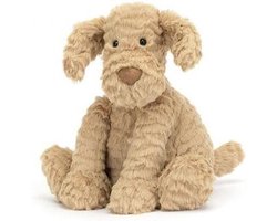 Jellycat Fuddlewuddle Puppy Medium - L: 8 cm x L: 13 cm x H: 23 cm — cadeau in Spellen & Speelgoed