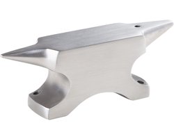 Hoorn Aambeeld - Smid Gereedschap - Sieraden Maken - Dubbel Werkvlak - 11 cm - Veelkleurig — cadeau in Hobby