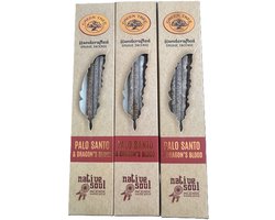 Native Soul - palo santo dragonsblood - smudge - wierook - green tree - 3 stuks — cadeau in Cadeau-ideeën