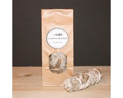 Smudge stick (S), Witte salie en lavendel, 1 stuk — cadeau in Hobby
