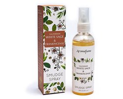 Aromafume Smudge Spray - Witte Salie & Frankincense — cadeau in Wonen & Interieur