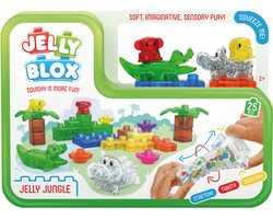 Goliath Jelly Blox Jelly Jungle Set - Constructiespeelgoed - Zachte Bouwblokken - Pijnvrij Spelen - Vanaf 2 jaar - BPA vrij — cadeau in Spellen & Speelgoed