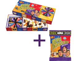 Jelly Belly - Bean Boozled Spinner + Zakje - Snoepspel - Vieze snoepjes - Combinatiedeal — cadeau in Spellen & Speelgoed