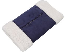 Verwarmde Handmof, Verdikte Verwarmde Handwarmer Etui USB Oplaadbare Elektrische Verwarming, Snelle Verwarming, voor Buiten Jacht Sneeuw Kamperen in Koude Winter 10W(Donkerblauw) — cadeau in Sport & Outdoor