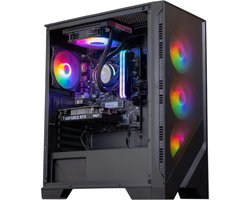 Flowup Gaming PC - Bestbuy Gaming Desktop - AMD Ryzen 5 - NVIDIA RTX 3050 - 1TB - 16GB — cadeau in Boeken