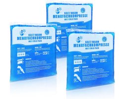Herbruikbare warme en koude kompressen 14 x 13 cm - Ideaal als koel- en warmtekussen voor pijnverlichting en eerste hulp — cadeau in Cadeau-ideeën