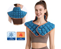 Schouderijspack, warmtekompres voor warme en koude kompressen, warmtepak voor herstel na blessures, voor mannen en vrouwen, voor buiten, thuis, op reis, in de sportschool en voor dagelijks gebruik. — cadeau in Cadeau-ideeën