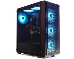 AMD Ryzen 5 5500 Game PC / Gaming Computer - Nvidia GeForce RTX 5060 Videokaart - 16GB RAM - 500GB SSD - Win11 - WiFi 6 / Bluetooth 5.4 - Gamdias Aura GC2 — cadeau in Sieraden