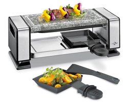 Raclette set voor 2 personen - Elektrische raclettegrill - Compacte tafelgrill — cadeau in Kookcadeaus