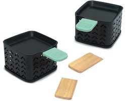 Set van 2 kandelaars voor raclette - Smeltkaas zonder elektriciteit - Compact en origineel — cadeau in Kookcadeaus
