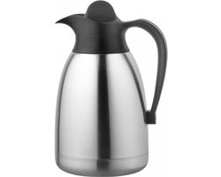 EMGA - Thermoskan 1,5 liter zwart - Houd dranken tot 24 uur koud of warm — cadeau in Koken & Dineren