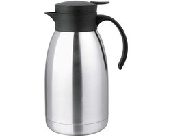 Thermosfles - 2 liter - RVS - 13,5 x 27 cm - isoleerkan - koffiekan - voor warme / koude dranken — cadeau in Koken & Dineren