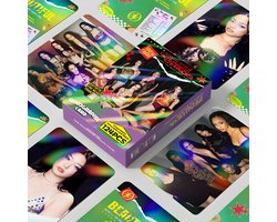KPOP 124pcs/box KATSEYE Beautiful Chaos Tour Holographic Photocard [Fotokaarten] — cadeau in Games, Films & Muziek