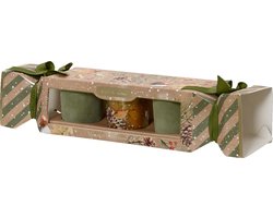 Decoris - Giftbox set van 3 geurkaarsjes - Herfst Forest - D5cm — cadeau in Wonen & Interieur