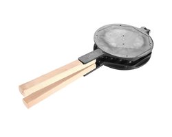 Dailygoods - Wafelijzer - Anti-aanbak Bakvorm - Ideaal voor Ei Bubble Wafels - Roestvrij Staal - Compact en Duurzaam - Thuis en Commercieel Gebruik - — cadeau in Cadeau-ideeën