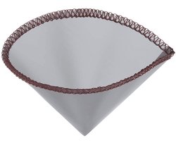 Set van 3 herbruikbare koffiefilters van roestvrij staal, draagbaar, gemakkelijk te reinigen, duurzaam, papervrij voor pour-over koffie — cadeau in Kookcadeaus