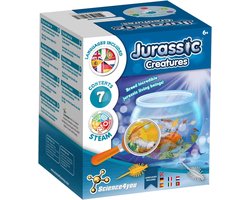 Science4you Jurassic Creatures voor kinderen 6+ - Kweek prehistorische zeedieren met je Triops-kit, inclusief klein aquarium, Creëer een ecosysteem met zeedraken, Science Kits voor kinderen — cadeau in Spellen & Speelgoed