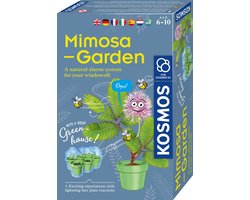 KOSMOS Mimosa Garden - Experimenteerset - Kweek Je Eigen Gevoelige Mimosa Planten - Mini Kas Inclusief Zaden - Ontdek Hoe Planten Reageren op Aanraking - STEM Speelgoed - Vanaf 6 Jaar — cadeau in Spellen & Speelgoed