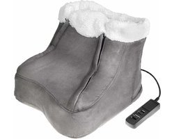 Tech-Med Elektrische Verwarmde Voet Warmer Schoen Voeten Massage Verwarming Zachte Fleece — cadeau in Verzorging