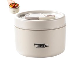 Geïsoleerde Lunchtrommel 600ml RVS – Lekvrij en Warmhoudend voor School en Werk — cadeau in Cadeau-ideeën