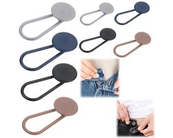8-delige knoopverlenger - Bredere taille knopen - Verstellen van de taille van jeans - Geen naaien nodig - Geschikt voor broeken, rokken, shirts en jassen (meerdere kleuren) — cadeau in Cadeau-ideeën