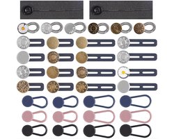 Knoopverlenger voor broeken en jeans - 36-delige set — cadeau in Cadeau-ideeën