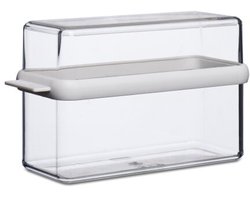 Mepal - Stora vershouddoos - 1600 ml - Knäckebröd - Transparant - Rond — cadeau in Koken & Dineren