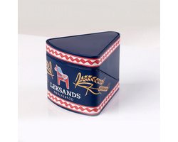 Leksands Knäckebröd bewaarblik - driehoek - enkel — cadeau in Koken & Dineren