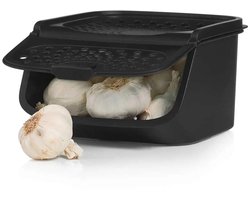 Knoflookdoos Tupperware - bewaardoos zwart — cadeau in Cadeau-ideeën