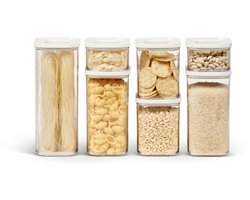 Mepal Modula starterset bewaardozen - 7-delig - Voorraaddoos - Wit — cadeau in Cadeau-ideeën